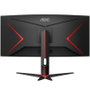 AOC CU34G2XP/BK Monitor Gaming Curvo 34 pulg WQHD 180Hz VA